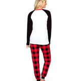 Women's Team Santa Crew Neck Pajama Set