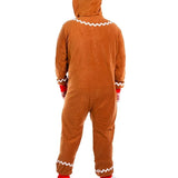 Men's Gingerbread Man Big and Tall Jumpsuit