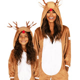 Mommy & Me Rudolph Christmas Jumpsuits