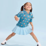 Toddler Girl's Squirrel! Golf Polo
