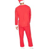 Men's Santa Claus Crew Neck Pajama Set