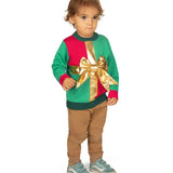 Toddler Boy's Little Present Ugly Christmas Sweater