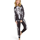 Women's Skeleton Pajama Set