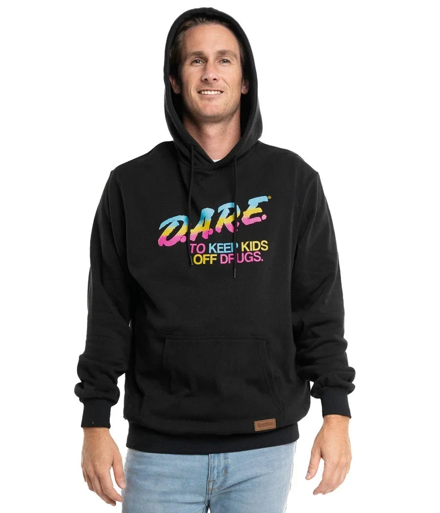 Men's Black DARE Hoodie