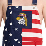 Men's Epic Eagle Patriotic Overalls