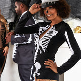 Sexy Skeleton Bodysuit Costume