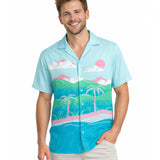 Men's 8-Bit Paradise Cabana Shirt