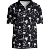 Men's Monochrome Moonlight Golf Polo