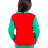 Boy's / Girl's Cat in Wreath Ugly Christmas Sweater