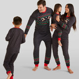Baby Boy's Fair Isle Rudolph Crew Neck Pajama Set