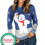 Women's Romantic Bumble Ugly Christmas Sweater