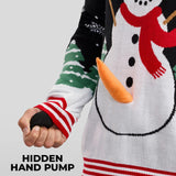 Men's Frisky Frosty Pump Ugly Christmas Sweater