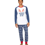 Men's Whoop Deer It Is Crew Neck Pajama Set