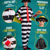 Men's Hamburger Thief Costume