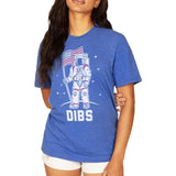 Women's Dibs Oversized Boyfriend Tee