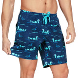 Nothin' But Nessy Stretch Swim Trunks - 7.5" Inseam