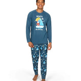 Men's Boats & Ho Ho Hos Crew Neck Pajama Set
