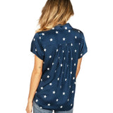 Women's Classic Flag Button Down Shirt