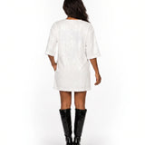 Sequined Ghost Costume Dress