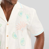Men's Tequilin' Time Linen Cabana Shirt