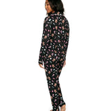 Women's Seasonal Sweets Lapel Pajama Set