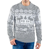Men's Merry Moose Ugly Christmas Sweater