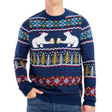 Men's Polar Bear Party Ugly Christmas Sweater