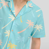 Men's Counting Palms Linen Cabana Shirt