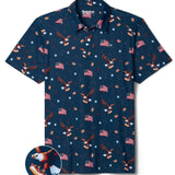 Boy's 8-Bit Eagle Golf Polo