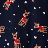 Baby Boy's Rudolph Lapel Pajama Set