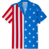 Men's Vertical Flag Cabana Shirt