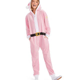 Women's Pink Santa Jumpsuit