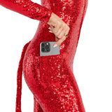 Sequin Devil Costume