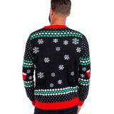 Men's Cheer Pong Game Ugly Christmas Sweater