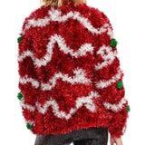 Women's Decked in Red Christmas Cardigan Sweater
