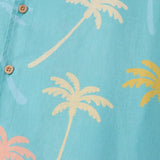 Men's Counting Palms Linen Cabana Shirt