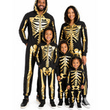 Matching Gold Skeleton Family Costumes
