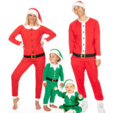 Matching Santa's Workshop Family Pajamas