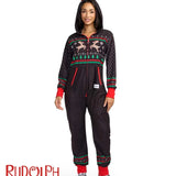 Women's Fair Isle Rudolph Jumpsuit