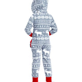 Boy's Grey Moose Jumpsuit