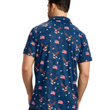 Men's 8-Bit Eagle Golf Polo