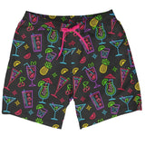 Neon Nightcap Stretch Swim Trunks - 7.5" Inseam