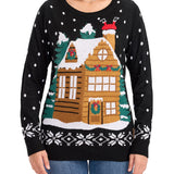 Women's Light Show Light Up Ugly Christmas Sweater
