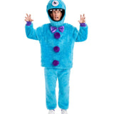 Men's Blue Monster Costume
