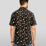 Men's Black Magic Button Down Shirt