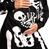 Women's Pregnant Skeleton Maternity Costume