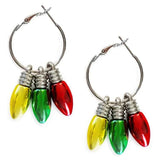 Bulb Hoop Earrings