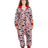 Women's Meowy Catmus Plus Size Jumpsuit