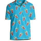 Men's Breezy Bloody Mary Golf Polo