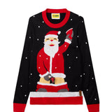 Men's Jolly Juice Dispenser Ugly Christmas Sweater